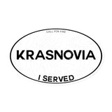 Krasnovia I Served Magnet