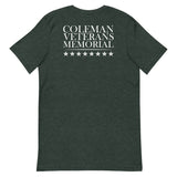 Coleman Veterans Memorial Unisex T-Shirt