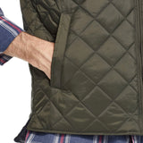 Military Green Verizon Quilted Vest