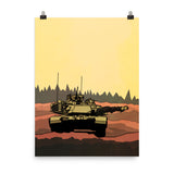 Abrams Tank Print
