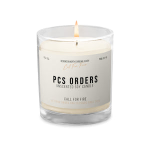 PCS Orders Soy Candle