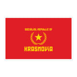 Krasnovia Flag Sticker