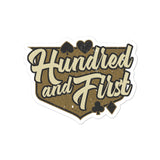 Hundred and First Sticker