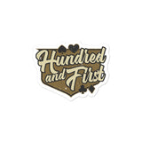 Hundred and First Sticker