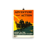 Adventure and Action Poster