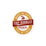 Tiny Bubbles Brewing Company Sticker