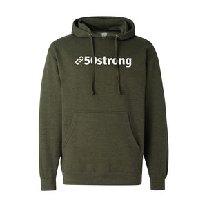 Army Heather 50strong Pullover Hoodie
