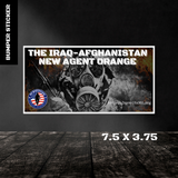 New Agent Orange- Bumper Sticker