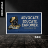 BP360 Warrior Advocate- Sticker