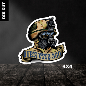 BP360 Warrior- Sticker