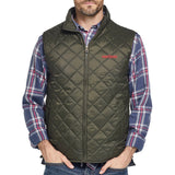 Military Green Verizon Quilted Vest