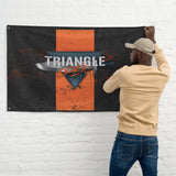 Triangle Open Horizontal Flag