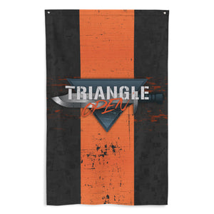 Triangle Open Vertical Flag