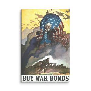 Buy War Bonds Canvas Print