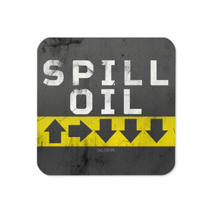 Spill Oil Coaster