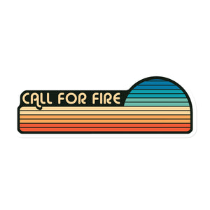Call For Fire Sunset Magnet
