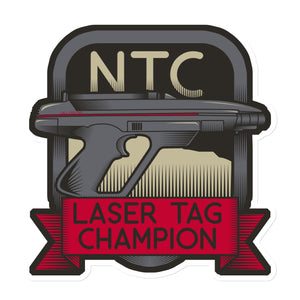 NTC Laser Tag Champion Magnet