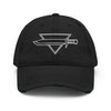 Triangle Open Distressed Hat