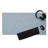 Blue Gray and Silver Gaming Mouse Pad