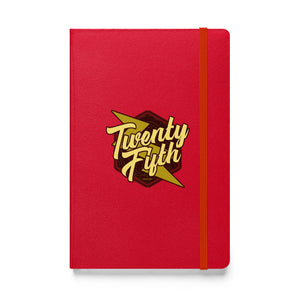 Twenty Fifth Hardcover Notebook