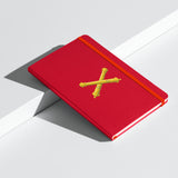 Crossed Cannons Hardcover Notebook