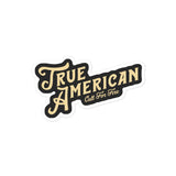 True American Sticker