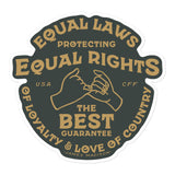 Equal Rights Sticker