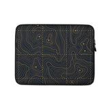 Black and Gold Laptop Sleeve