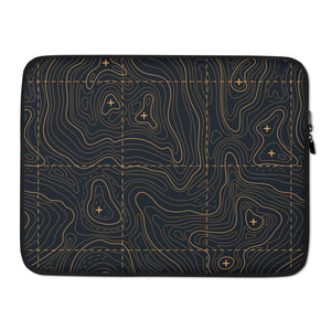 Black and Gold Laptop Sleeve