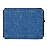 Blue and Gray Laptop Sleeve