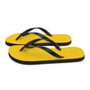 Yellow and Orange Topographical Flip-Flops