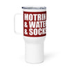 Motrin & Water & Socks Travel Mug