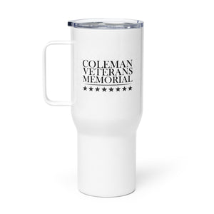 Coleman Veterans Memorial Logo Travel Mug