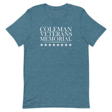 Coleman Veterans Memorial Stacked Unisex T-Shirt