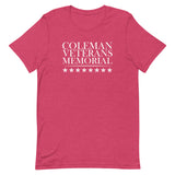 Coleman Veterans Memorial Stacked Unisex T-Shirt