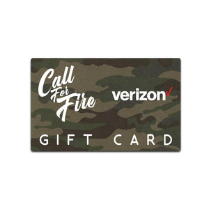 Call For Fire x Verizon Gift Card