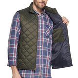 Military Green Verizon Quilted Vest