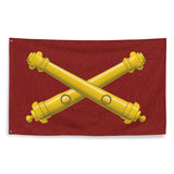 Crossed Cannons Flag