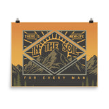 New Life In The Soil Poster
