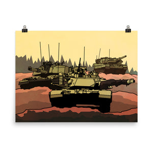 NATO Tanks Print