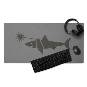 Laser Shark Gaming Mouse Pad