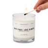 Duty First Love Always Soy Candle