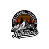 The Land Remains Sticker