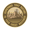 The Great Restorer Sticker