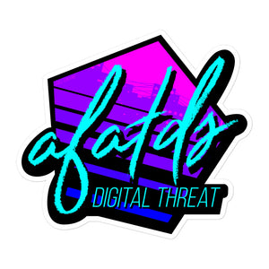 AFATDS Digital Threat Sticker
