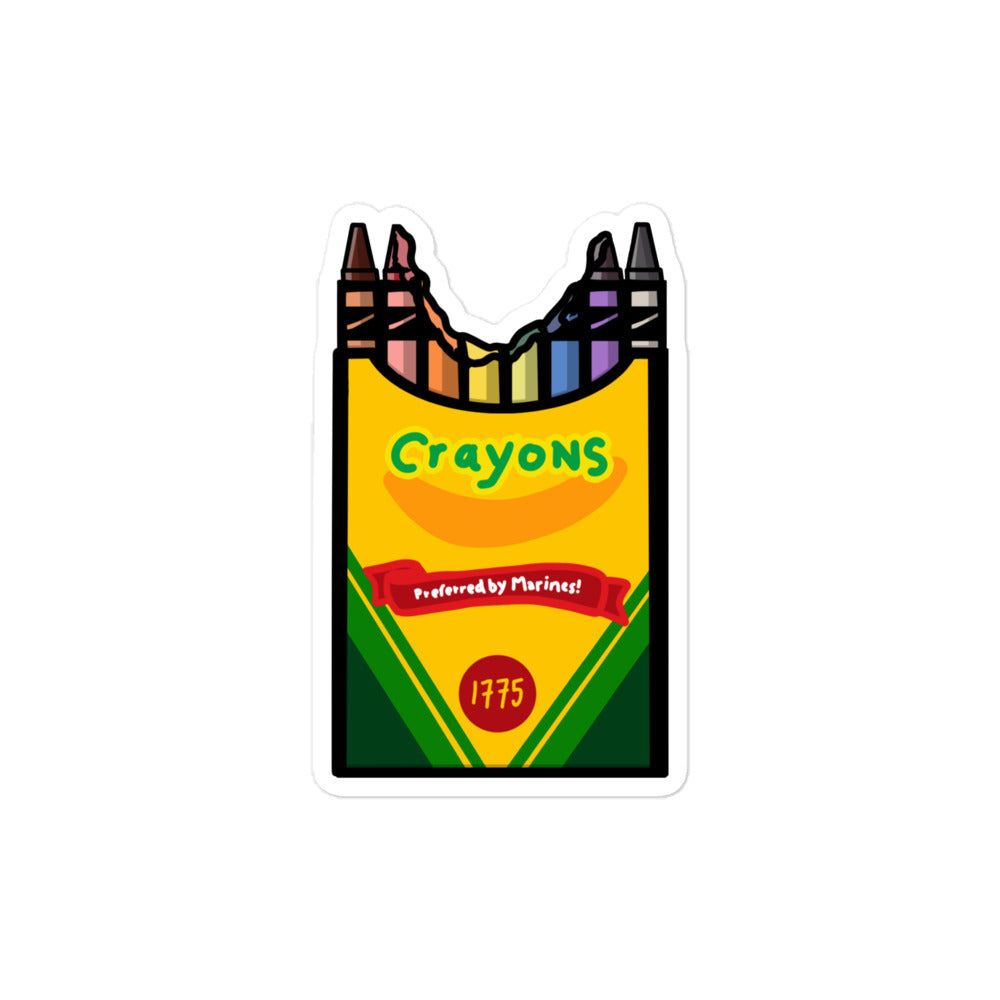 Crayon Box Sticker