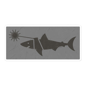 Laser Shark Sticker