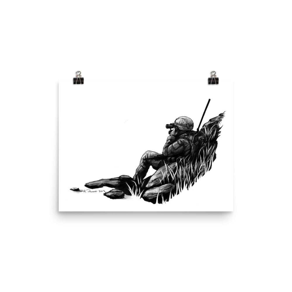 Forward Observer Print – Call For Fire