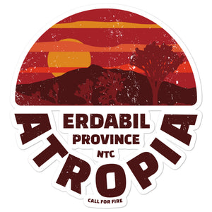 Erdabil Province Atropia Sticker