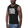 Motrin & Water & Socks Muscle Shirt